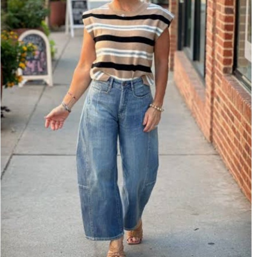 Scotch & Soda Blue Barrel Jeans